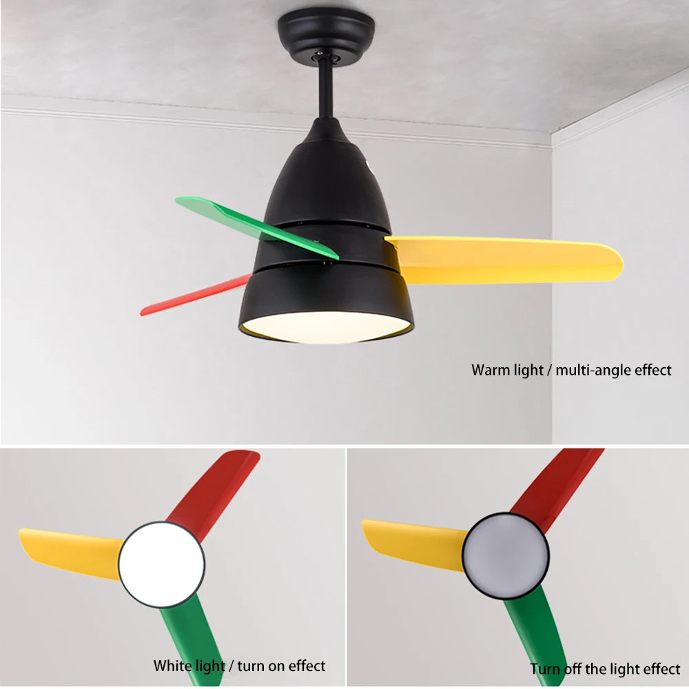 Потолочные вентиляторы со светодиодными лампами с дистанционным управлением