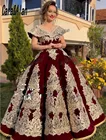 Официальное традиционное средство для невесты в албанском стиле, бархатные Свадебные платья с жемчугом и бисером, наряды для выпускного вечера, вечерние наряды