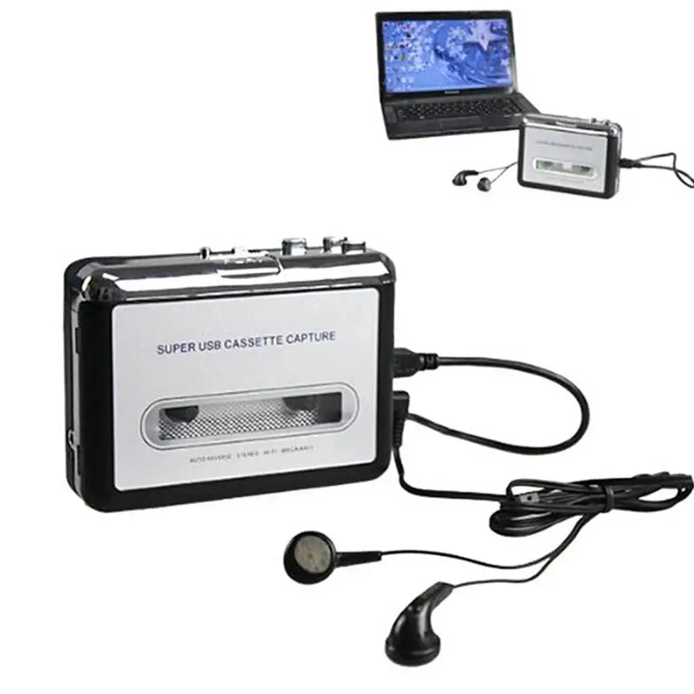 Плеер walkman mp3 ленточный накопитель лента для захвата Mp3 кассеты в кассетный плеер |