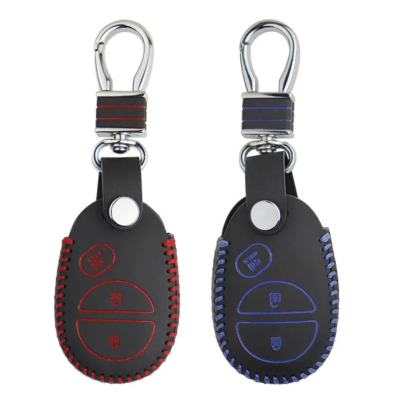 Кожаный чехол для автомобильного ключа с верхним слоем Toyota Sienna Tacoma Tundra Sequoia