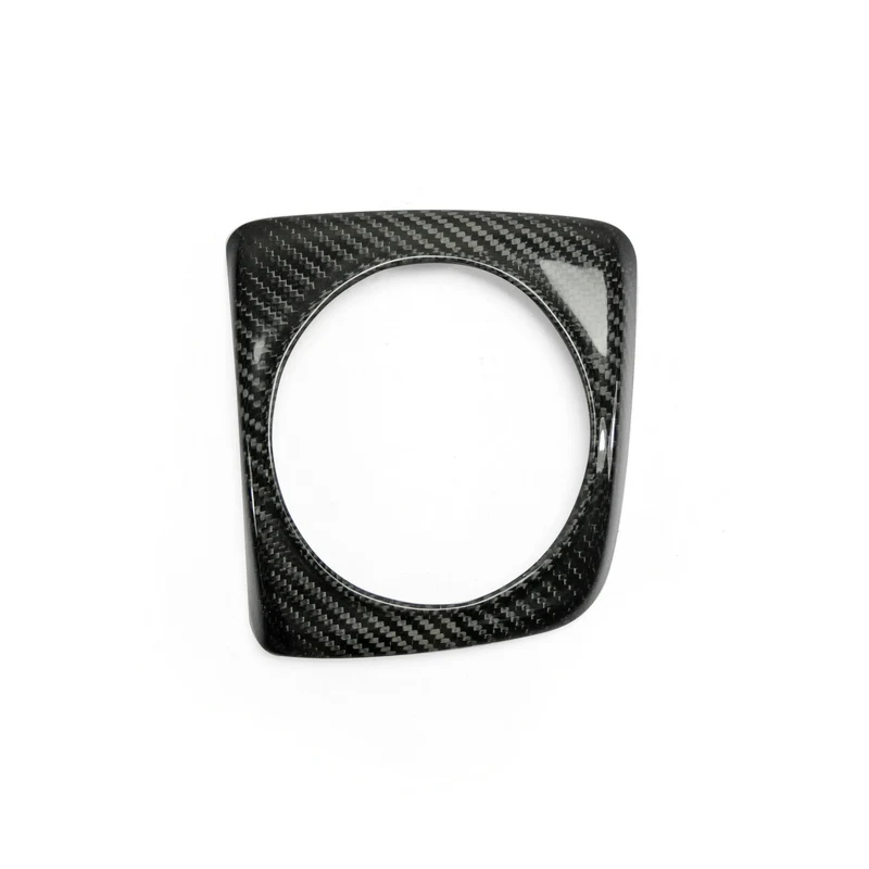 Стайлинг автомобиля отделка из углеродного волокна блестящая Внутренняя