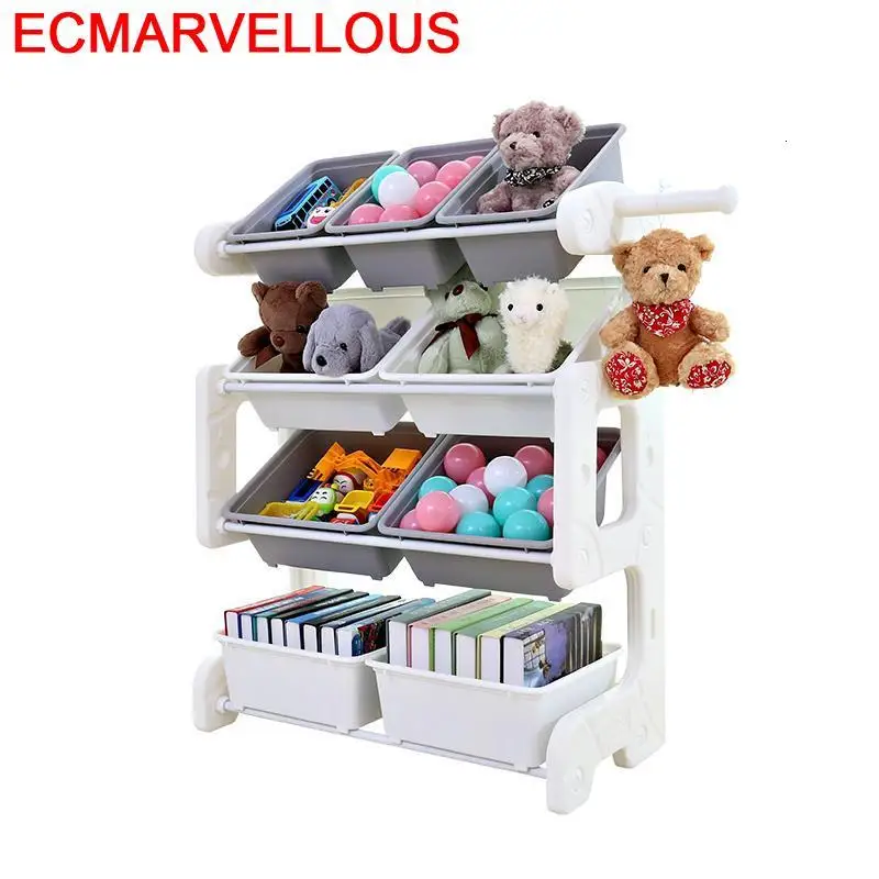 Декоративный настенный органайзер для детской игрушки книжный шкаф с
