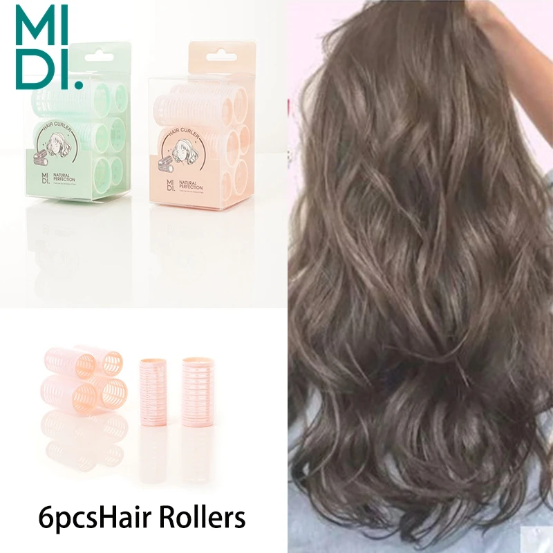 

6 шт./Лот, бигуди для волос, 2 размера