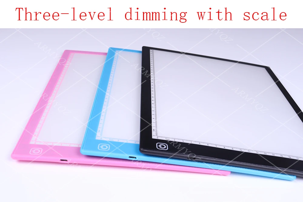 

Планшет для рисования А4, со светодиодной подсветкой, с электронным USB-портом