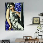 Tamara de Lempicka Cuadros Картина на холсте женщина постеры печатные мраморные настенные картины декоративные картины Современный домашний декор