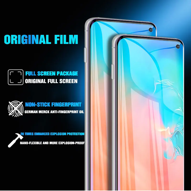 Защитная пленка для Samsung S10 S9 S8 S20 Plus Ultra S10e Note 10 Lite | Мобильные телефоны и аксессуары