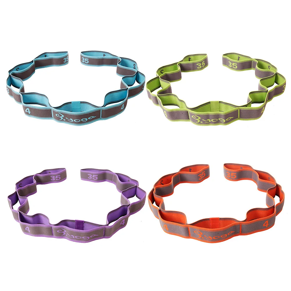 Йога пояс фитнес оборудование йога тянуть ремень Ремень полиэстер латекс