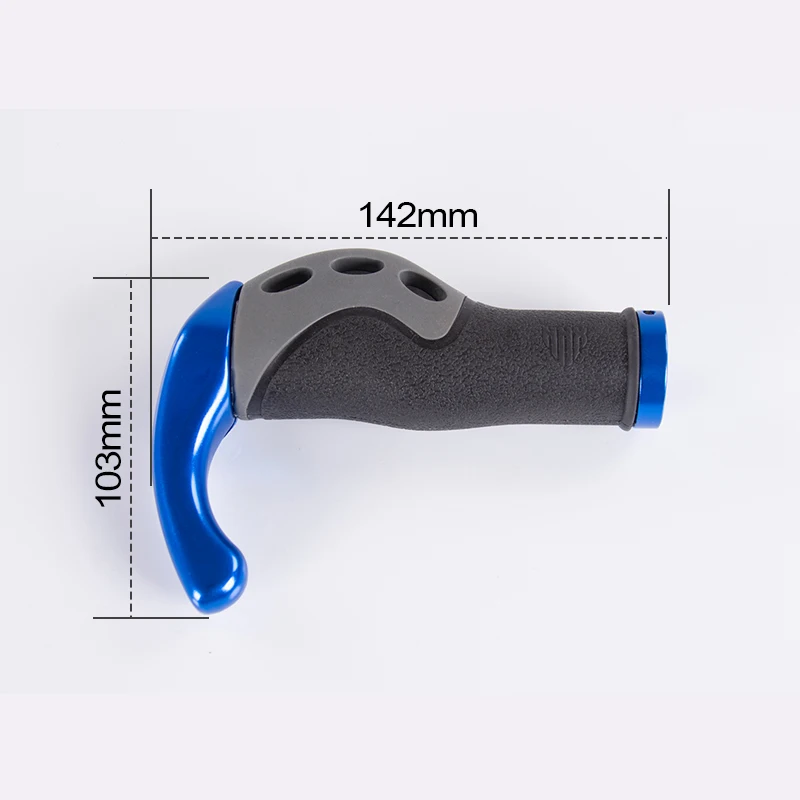 MTB удобные ручки руля велосипеда Алюминий резиновые Байк велосипед замок на