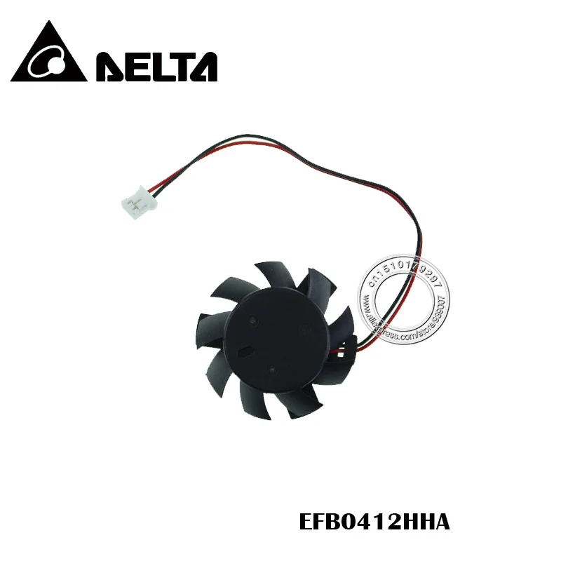 EFB0412HHA 12 в 0 15 а VGA кулер диаметром 35 мм шагом 26 2PIN|cpu cooling fan|cooling fancpu |
