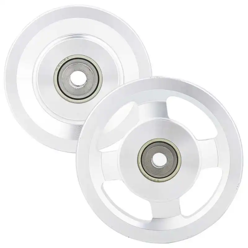 

90mm/115mm Aluminium Alloy Fitness Pulley Home Gym Attachments Part Exercise Strength Training Accessory