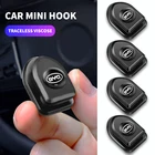 Автомобильный мини-крючок с логотипом, аксессуары для интерьера, самоклеящийся крючок для хранения для BYD всех моделей S6, S7, S8, F3, F6, F0, M6, G3, G5, G7, E6, L3 логотип