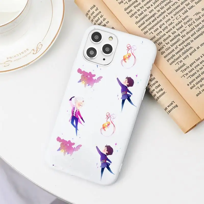 

Yuri on Ice Phone Case Candy Color White for iPhone 11 pro XS MAX 8 7 6 6S Plus X 5S SE 2020 XR