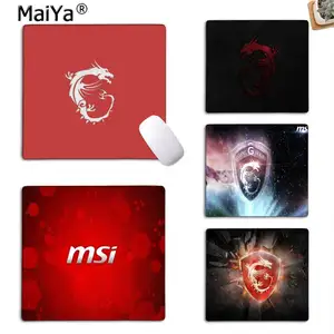 Игровой коврик для мыши MaiYa, модный персонализированный коврик для мыши MSI gamer, гладкий Настольный коврик для мыши