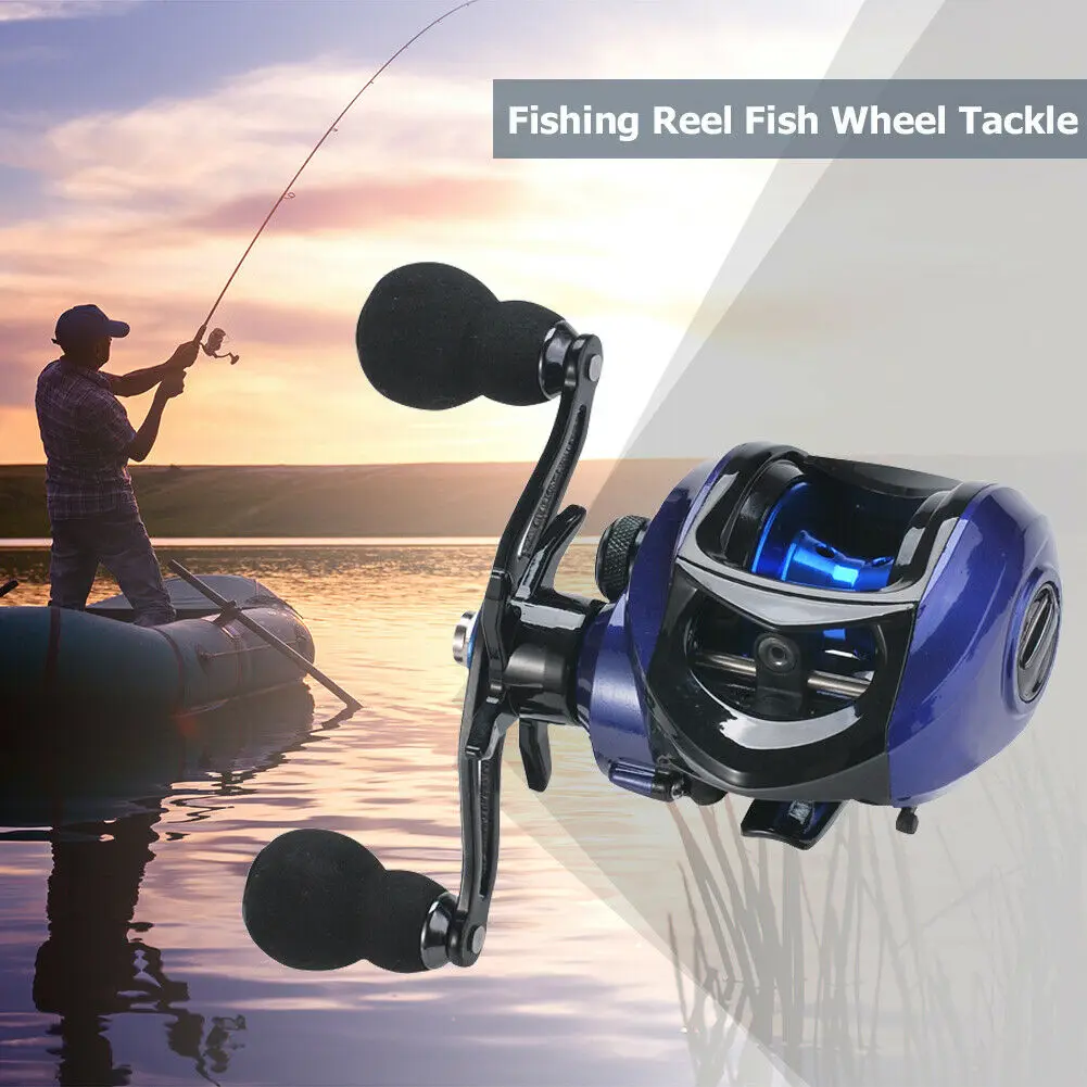 

2021 High Quailty New L/R Hand Carp Fishing Reel 17+1 High Speed Gear Ratio 7.2:1 Baitcasting Tackle Fishing reel for Fishing