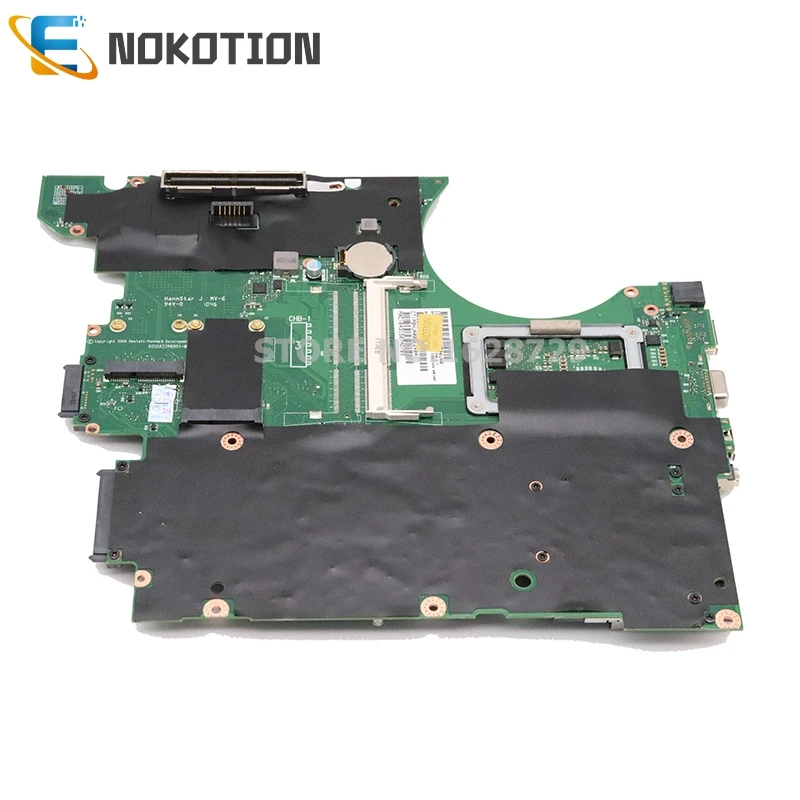 NOKOTION 595698-001 для hp Elitebook 8740w 8740P материнская плата для ноутбука QM57 DDR3 с графическим слотом бесплатный процессор