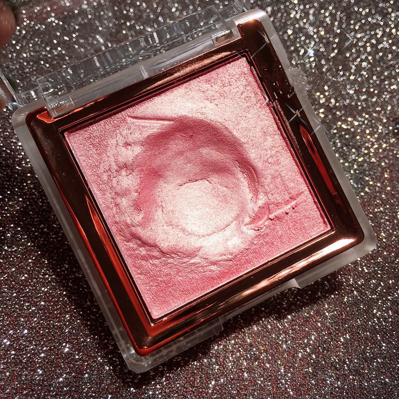 Хайлайтер для макияжа лица Палитра контура макияж сияющая мерцающая пудра