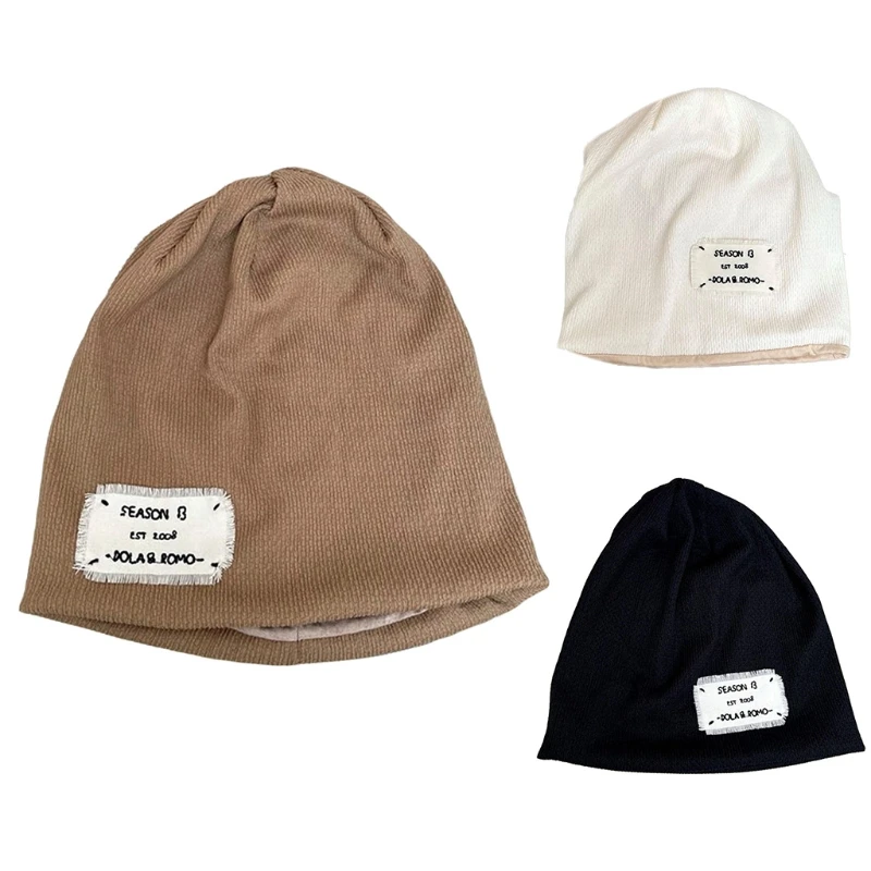 

Модная шапка однотонная теплая трендовая универсальная шапка из полиэстера шапка с ворсом для детей студентов мальчиков девочек мужской п...