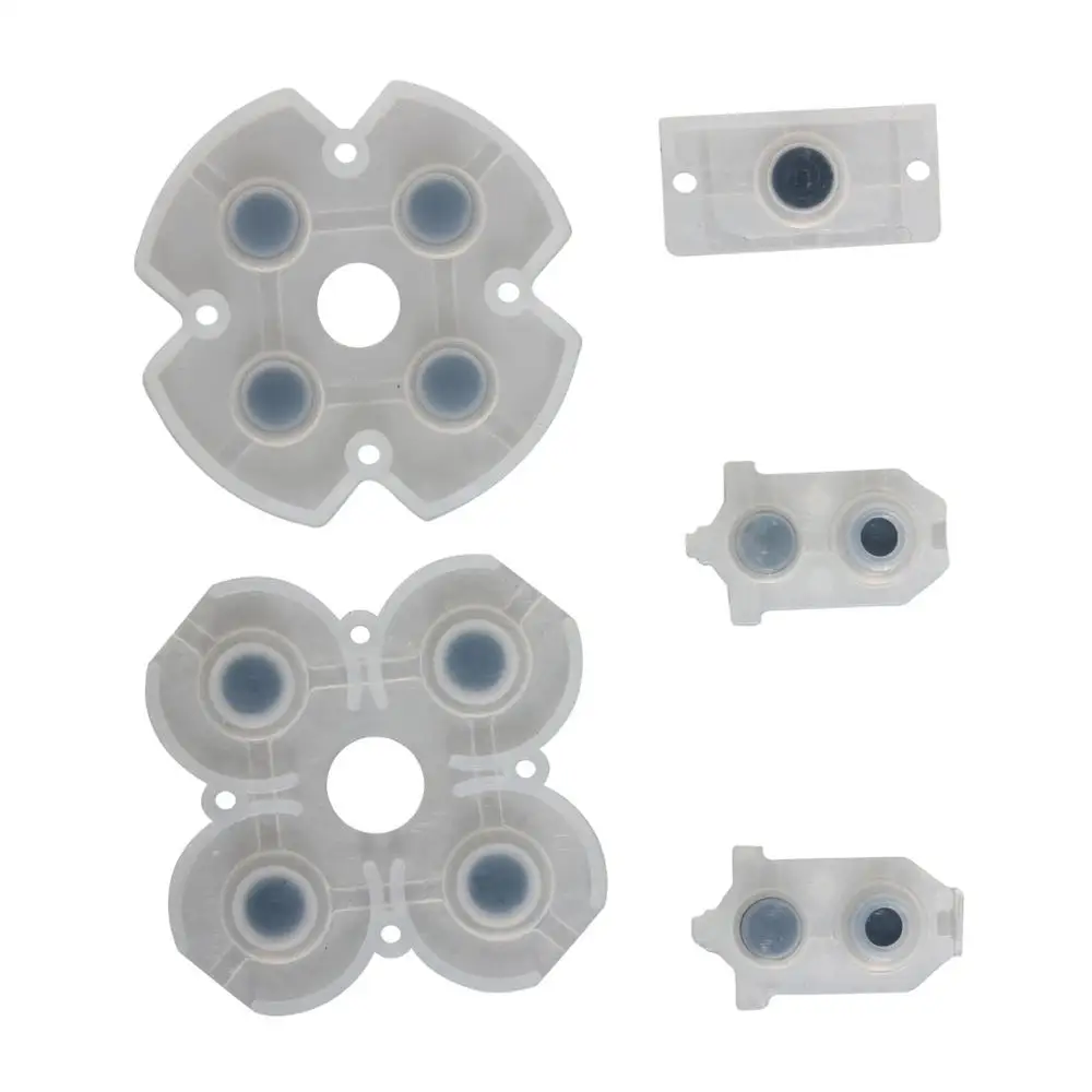 For PS4 JDS 030 JDM Controller Repair Set L1 R1 L2 R2 Trigger Buttons 3D Analog Sticks Cap Conductive Rubber Screwdriver Kit | Электроника