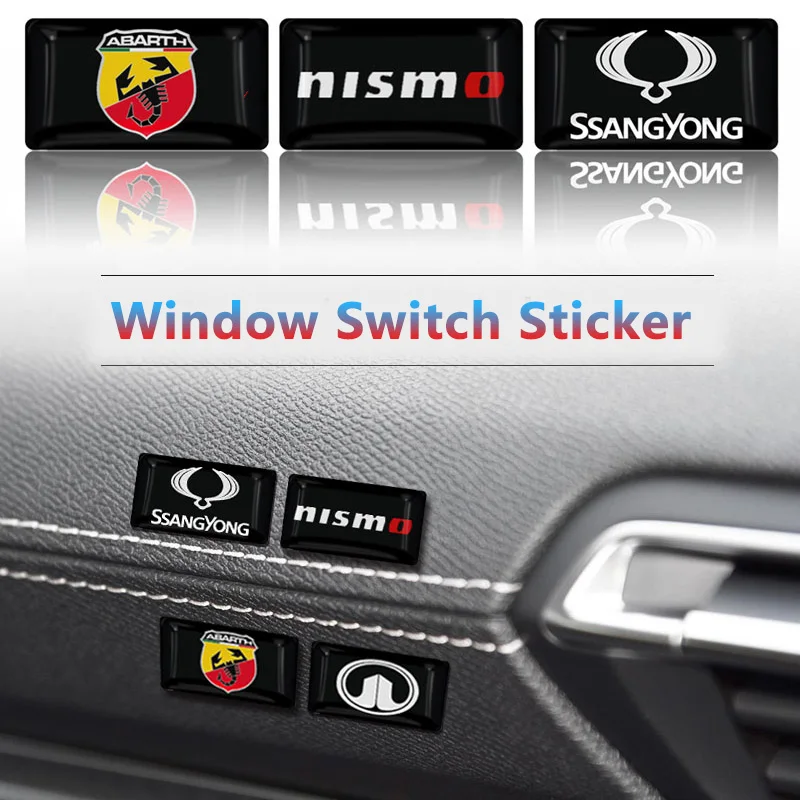 

10pcs Car Random Sticker Window Switch Sticker Car Interior For Mazdas 2 3 4 5 6 7 8 CX5 Atenza CX-7 CX-9 CX-3 CX-4 CX-8 MX3 MX5