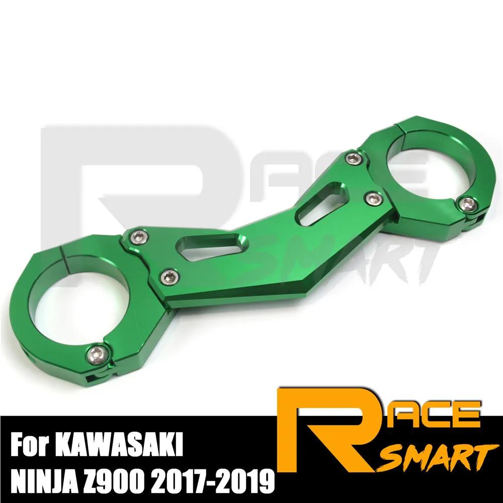 Для KAWASAKI NINJA Z900 2017 2019 CNC балансировочный амортизатор передняя вилка Скоба зажим
