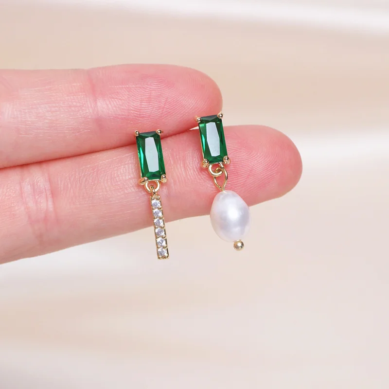 Винтажные элегантные свадебные украшения серьги с пресноводным жемчугом 2019