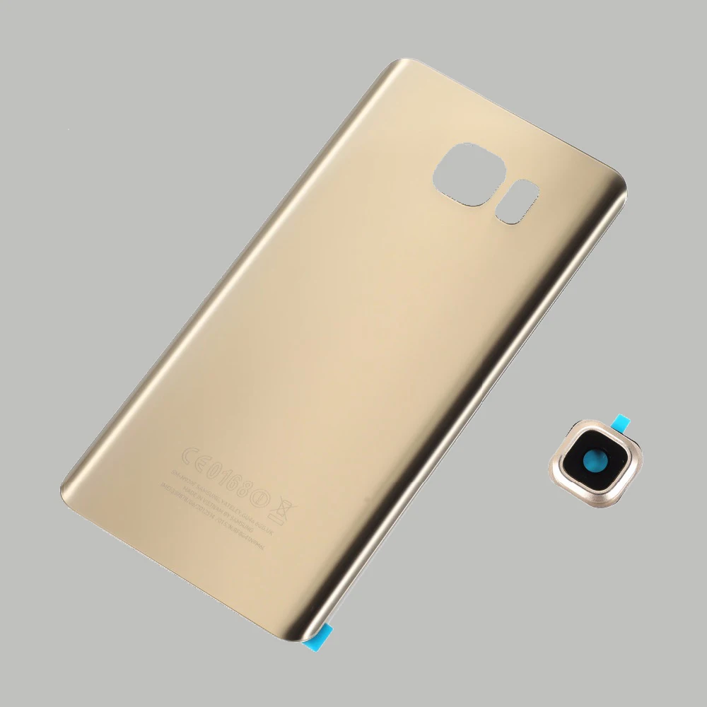 Корпус стеклянная крышка для samsung Galaxy Note 5 N920F N920 Note5 все версии задняя батарея