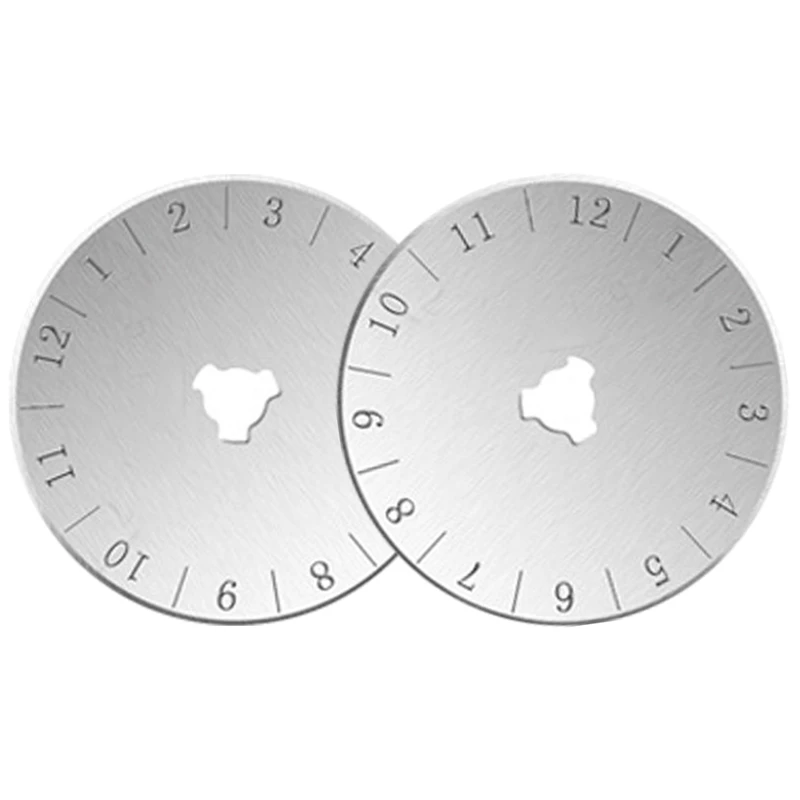

Paper Cutting Blade 45mm Rotating Blade Alloy Tool Steel Cloth Cutting Paper Circular Blade