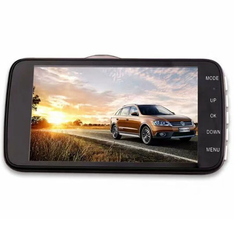 4 Inch Lcd IPS Dual Lens Car Dash Cam FHD 1080P Dashboard Camera 170°Driving DVR | Автомобили и мотоциклы