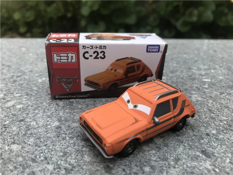 Игрушечный автомобиль Tomy Tomica Disney Pixar машинки шериф/король/Фло/Салли/Цыпленок