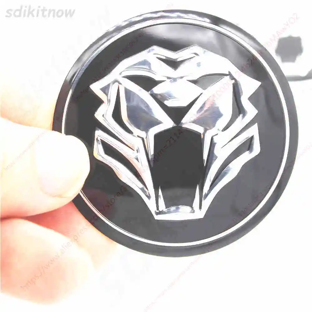 4 шт. колпачки на ступицу колеса автомобиля с изображением тигра головы льва