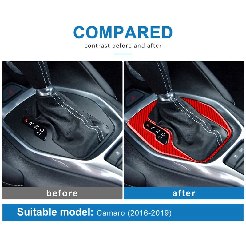 Выхлопной трубы из углеродного волокна для Chevrolet Camaro 2016 2019 аксессуары внутренней