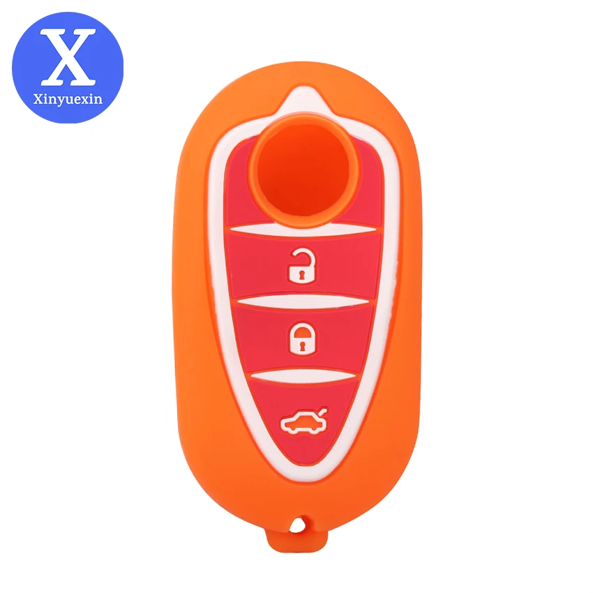 Силиконовый чехол для ключей xinyuexin чехол-брелок Alfa Romeo 4C Mito Giulietta Myth 159 GTO GTA