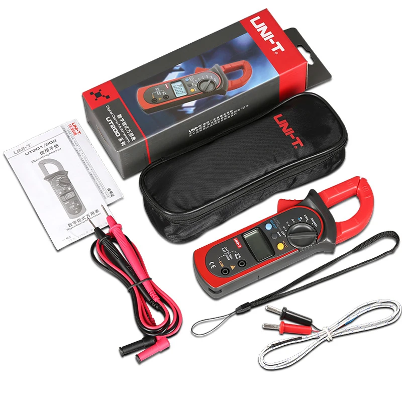 UNI-T Digital Clamp Meter AC DC Voltage Multimeter Ammeter  Electrician Tester 400-600A AC Current Electrical Instruments Tools