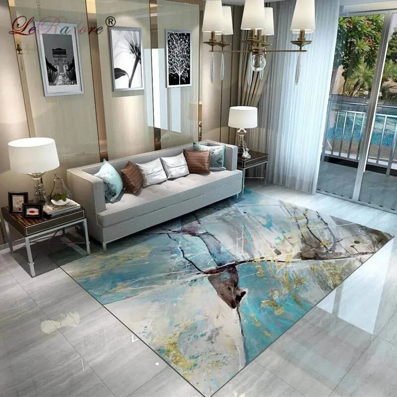 Напольные коврики LeRadore в европейском стиле нескользящий коврик для спальни