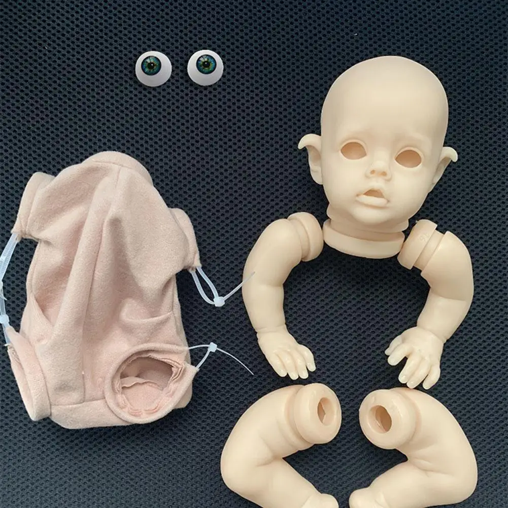 Комплект реборн Npk 12 дюймов необработанный неокрашенный из Фло-винила пустые