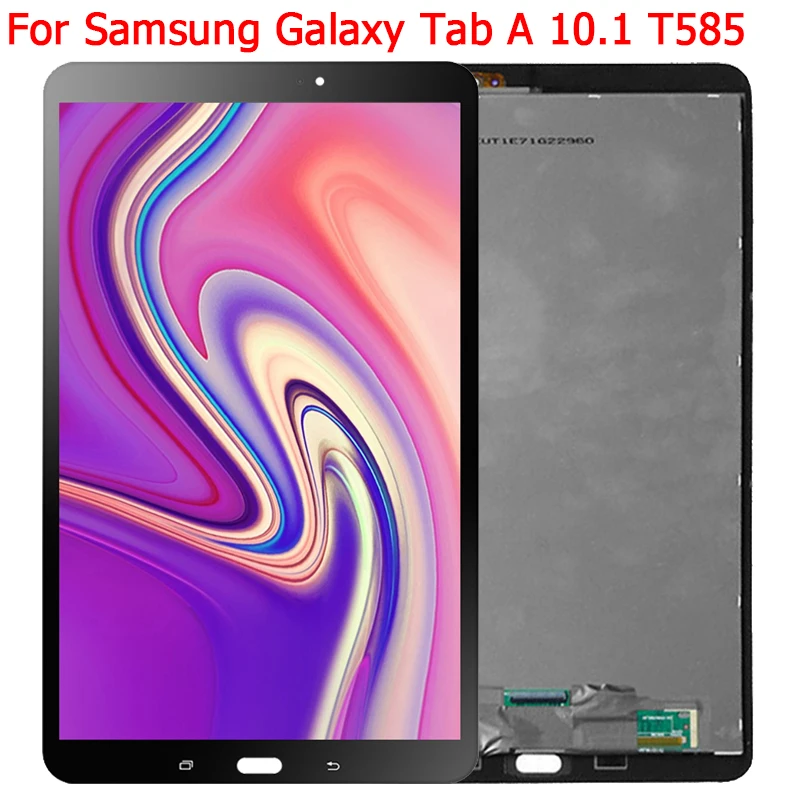 New Original Tab A 10.1 SM-T585 Display For Samsung Galaxy Tab A T580 T585 LCD Display Touch Screen Digitizer Panel Assembly