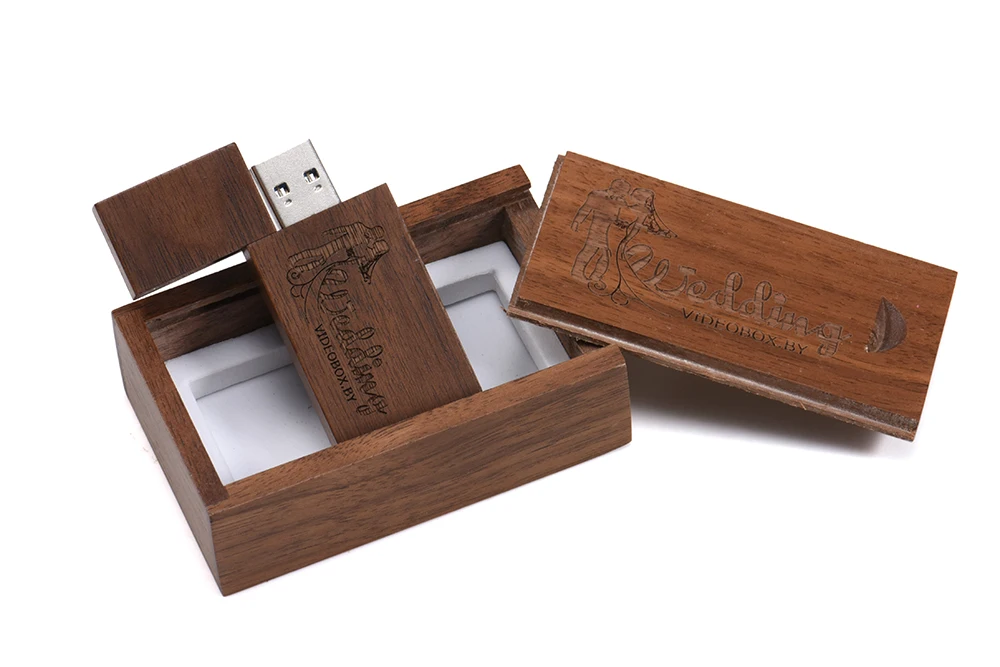JASTER USB 3,0 логотип клиента деревянный USB флэш-накопитель Флешка карта памяти+ подарочная коробка 4 ГБ 8 ГБ 16 ГБ 32 ГБ 64 ГБ U диск свадьба