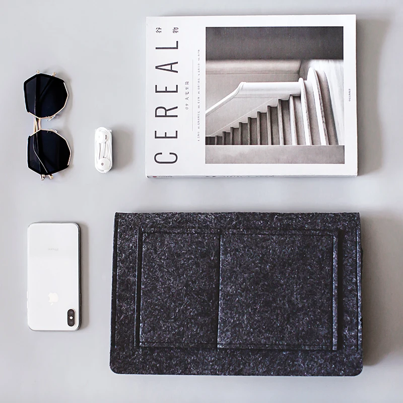 Практичная фетровая прикроватная сумка креативный спальный диван-столик