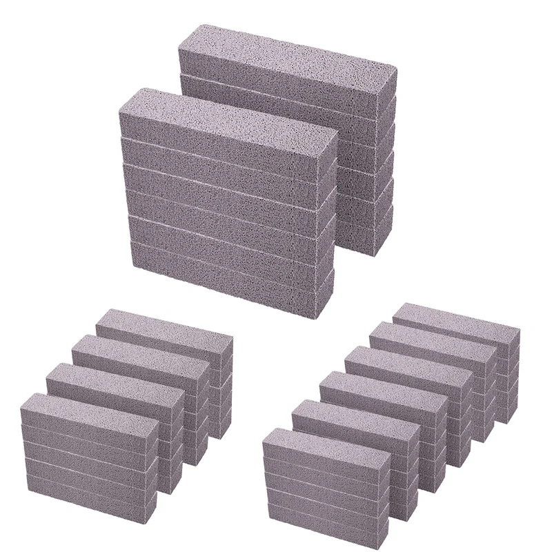 

Pumice Stones for Cleaning Pumice Scouring Pad Grey Pumice Stick Cleaner for Removing Toilet Bowl Ring Bath Household Kitchen Po