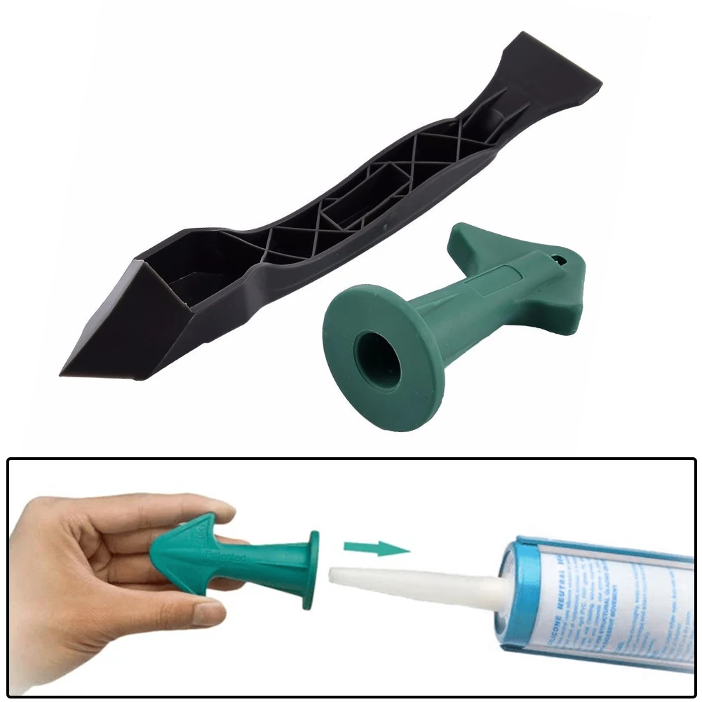 

3 In 1 Finishing Durable Floor Clean Eco-friendly Caulking Construction Silicone Remover Caulk Finisher Smooth Scraper Grout Kit