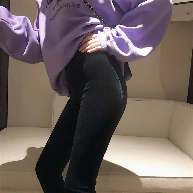 Брюки-карандаш женские до щиколотки с завышенной талией P5791 | Женская одежда