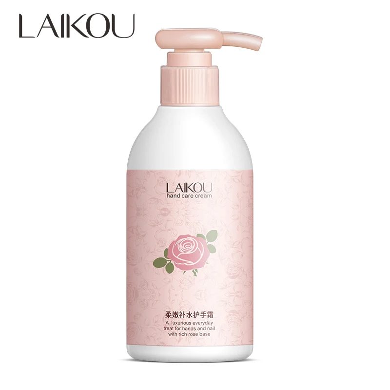 Восстанавливающий Крем LAIKOU для рук эссенция розы увлажнение омоложение мягкое
