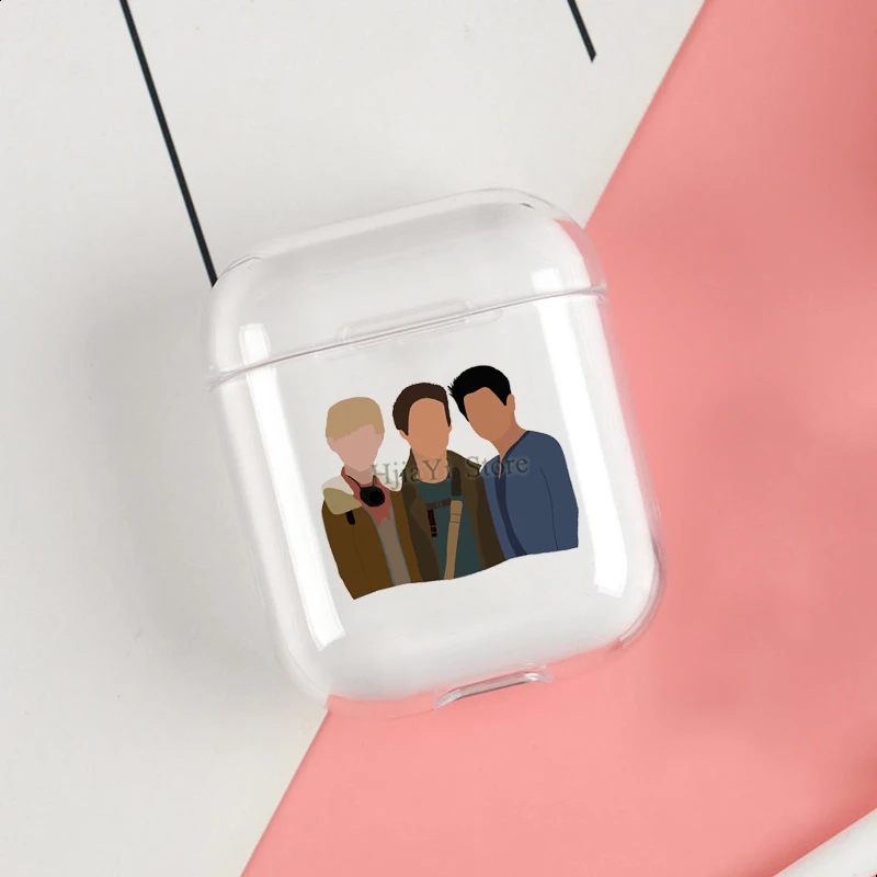 Бегущий в лабиринте Trio Мягкий чехол из ТПУ для Apple Airpods 1/2 защитный Bluetooth