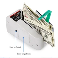 portable money counter for currency note bill cash banknote ticket counter mini counting machines financial equipment eu plug