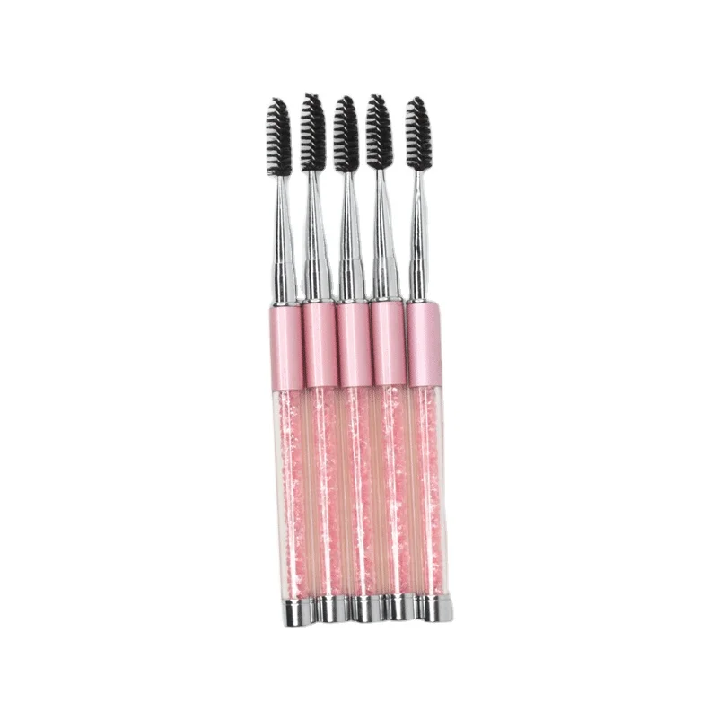 

Eyelash Extension brush Mascara Wand Applicator crystal EyeLashes Cosmetic Brushes Set makeup lashes tools