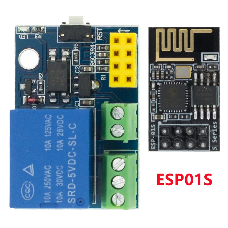 ESP8266 ESP-01 ESP-01S 5V WI-FI триггерный релейный модуль вещи умный дом удаленного