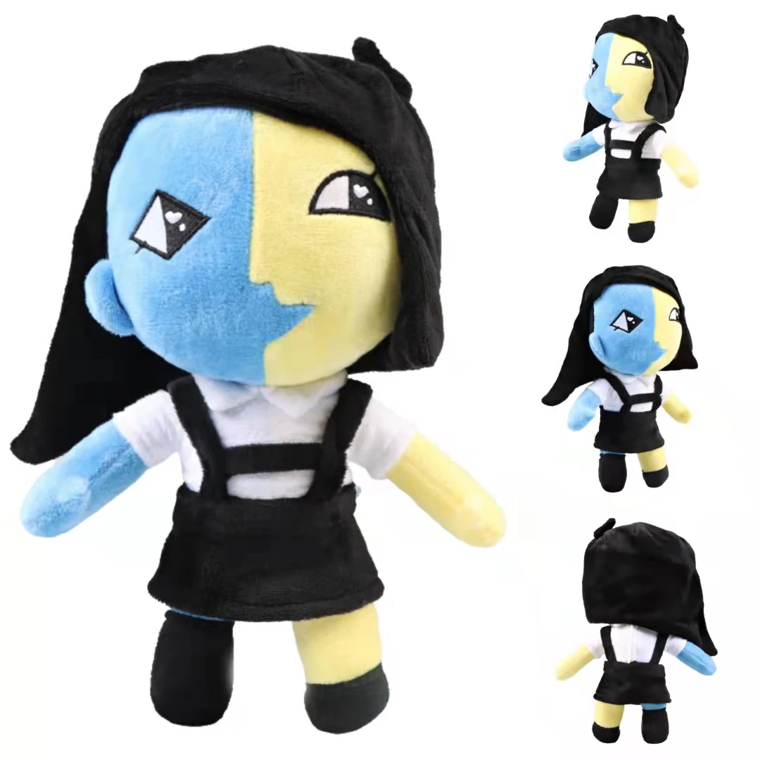 Peluche de juguete Kawaii para ni&ntilde;a, mu&ntilde;eco de peluche suave de dibujos animados, regalo de cumplea&ntilde;os, decoraci&oacute;n del hogar, 25cm-0