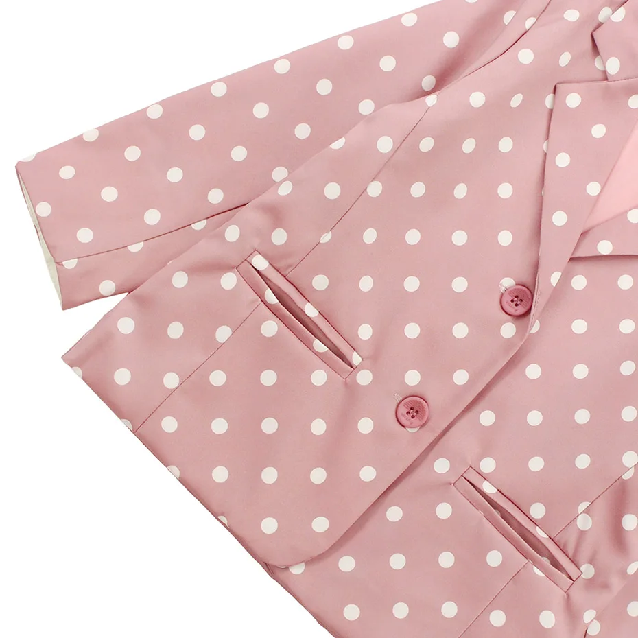 Детская одежда куртка в горошек и штаны наряды для девочек модные вечерние