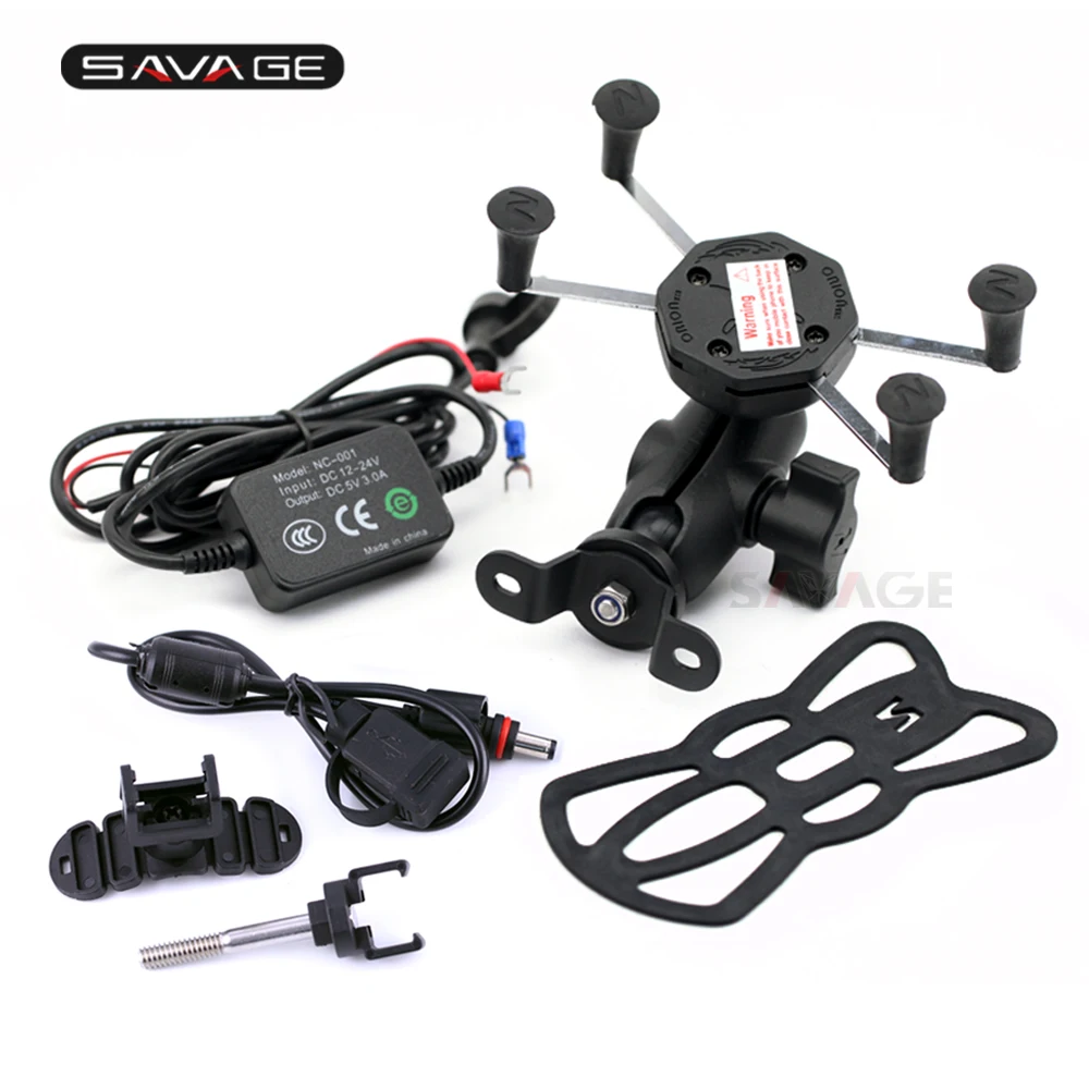 Держатель для телефона с USB зарядкой HONDA CBR1000RR 2004 05 06 2007 аксессуары мотоциклов
