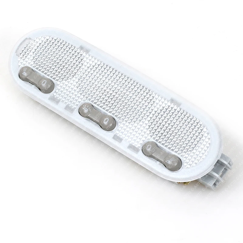 1 шт. 3-Botton салона Купол Чтение светильник Потолочные лампы для Nissan Qashqai Солнечный